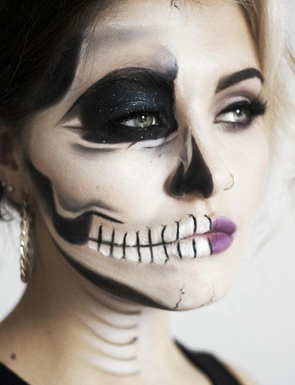 halloween kohtaa pelottavia meikkinaisia