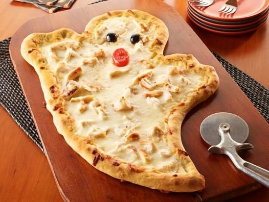 ideoita halloween -kummituspizzan täytteisiin