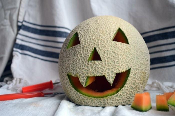 Halloween -ideoita melonihirviö tee itse