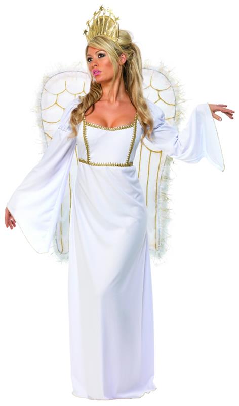 halloween -puvut sankari enkeli nainen