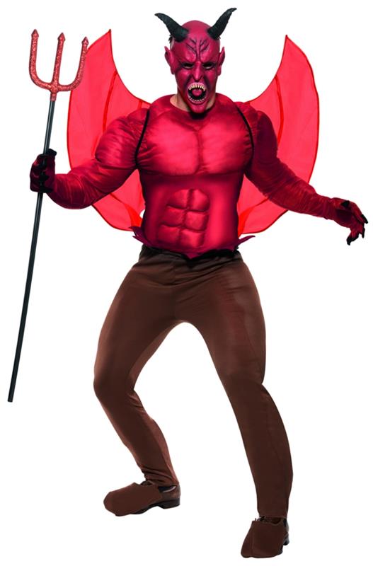 halloween -lihaksiasuideat sankari paholainen punainen