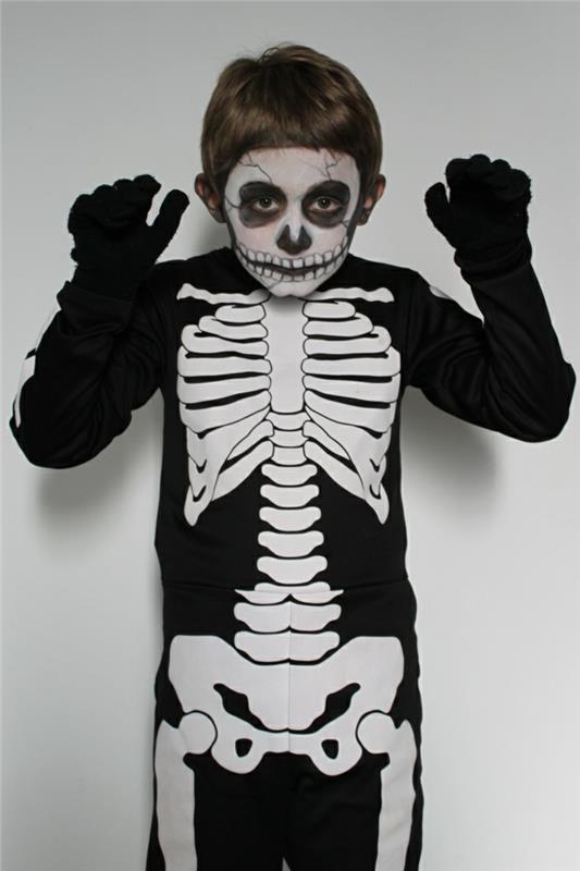 halloween -puvut lasten luurankoasu