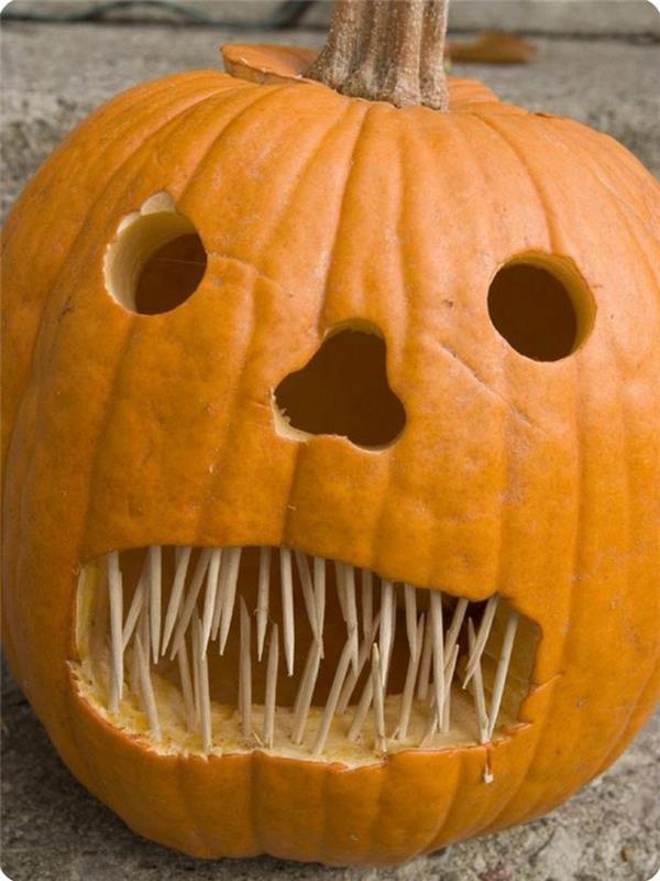 halloween -kurpitsa epätavallisia sisustusideoita