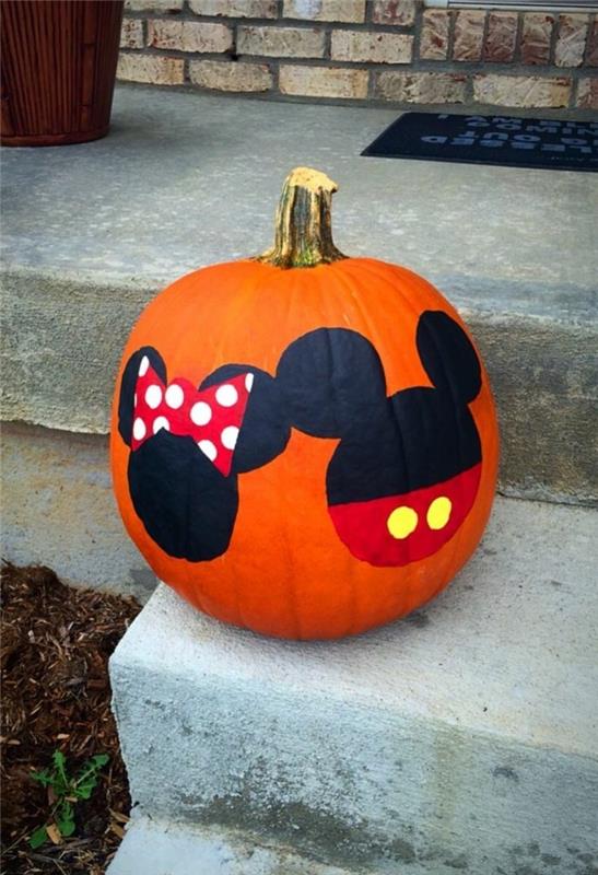 halloween -kurpitsat luovia ideoita kurpitsien maalaamiseen