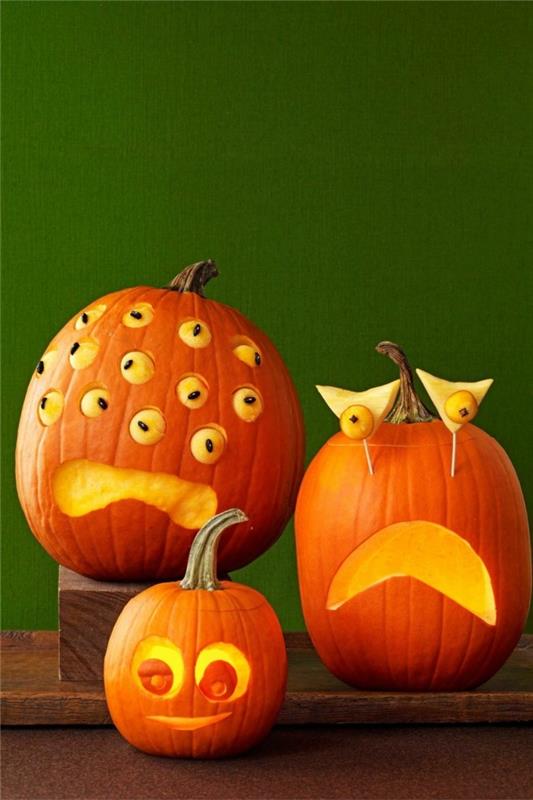 halloween kurpitsa veistämällä diy koristeluideoita festivaalille
