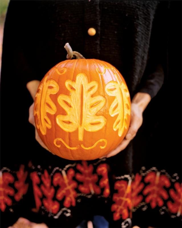 halloween -kurpitsa veistää ideoita hienosti ja tyylikkäästi