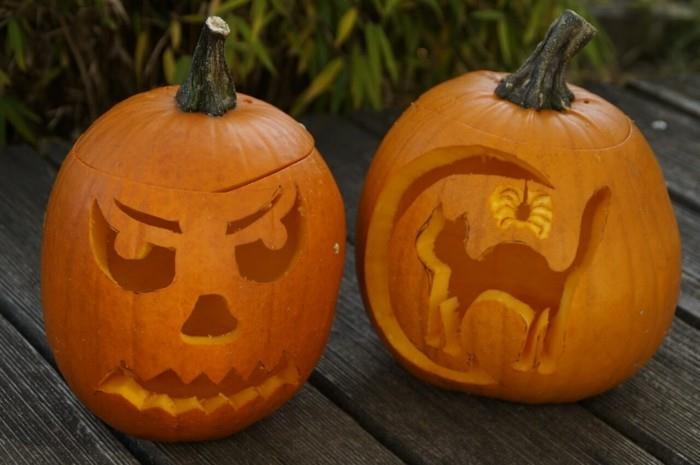 halloween kurpitsa veistämällä luovia ideoita