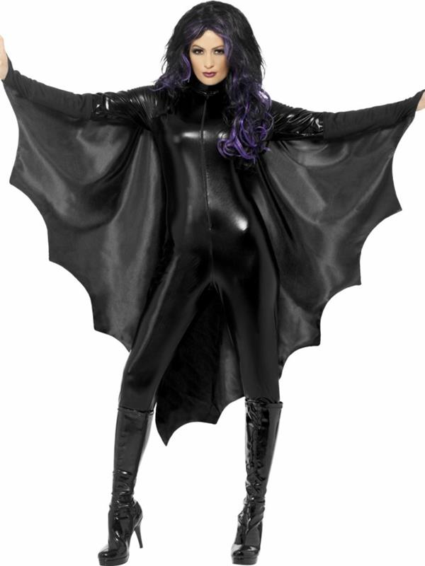 halloween -naamarit bat naisten puku
