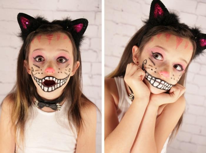 Halloween -meikkiideoita lapsille Halloween -juhlaideoita