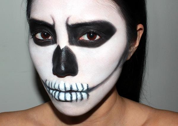 halloween meikki zombie ideoita kammottava meikki vinkkejä