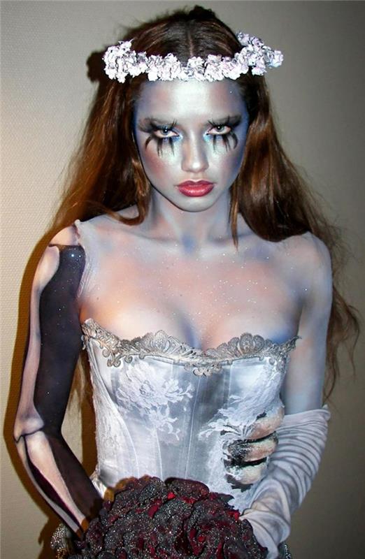 halloween muodostavat ideoita ja pukuja morsian ruumis