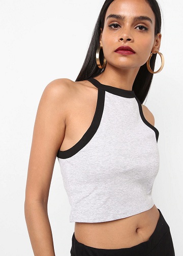 Halterneck tank top til fitness