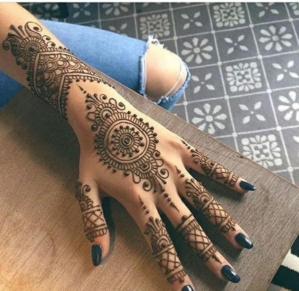 käsi top tatuointi ideoita henna