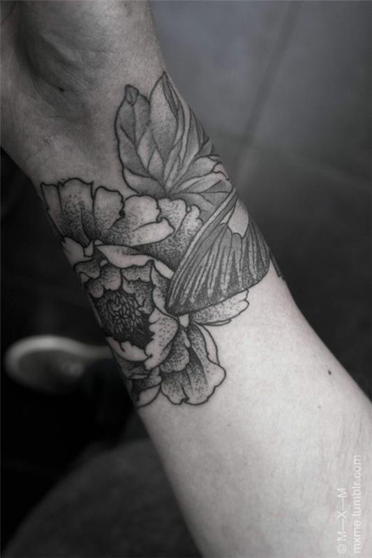 ranne tatuointi aiheita kukkia