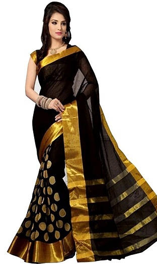 Kézzel szőtt party viselet Sarees