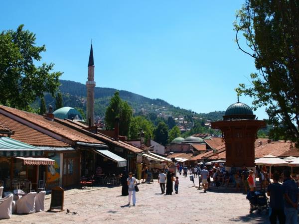 pääkaupunki bosnia ja hertsegovina sarajevo vanha kaupunki