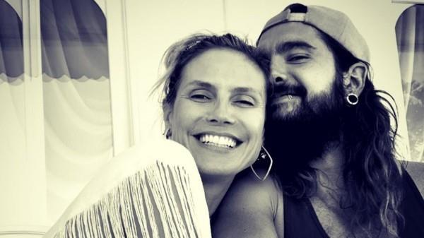 heidi klum - loistava mustavalkoisena
