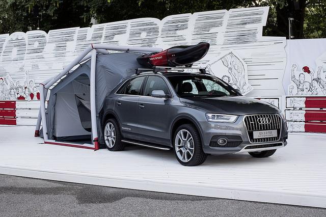Heimplanet -leirintäteltat audi Q3