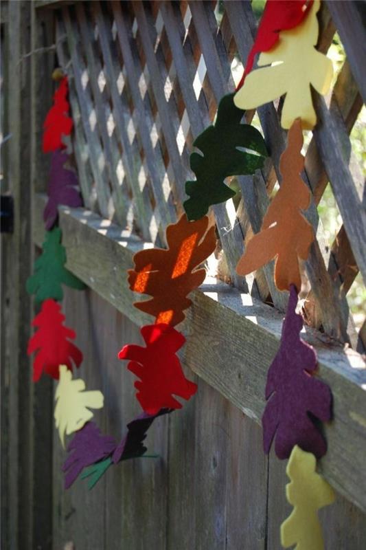 syksyn lehdet käsityöideoita diy deco syksyn värit
