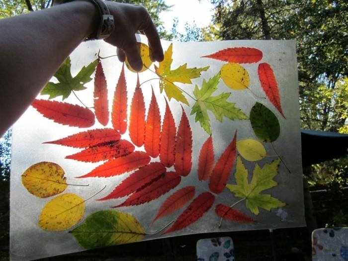 syksyn lehdet käsityöideoita diy koristelu syksyn aurinko
