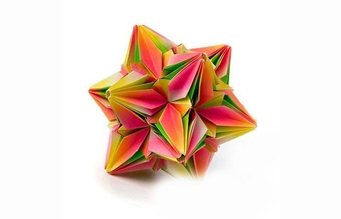 tee oma herrnhuter star 3d joulutähti origami