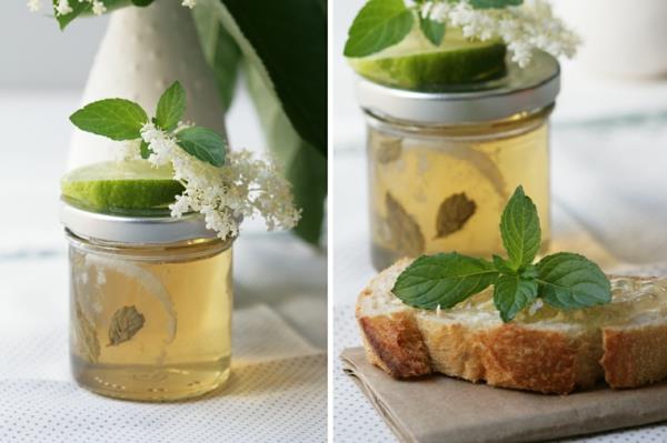 Elderflower hyytelö lahjoja keittiöstä