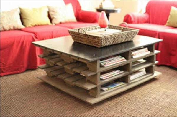 puulavahuonekalut tee se itse DIY -ideoita sohvapöytä