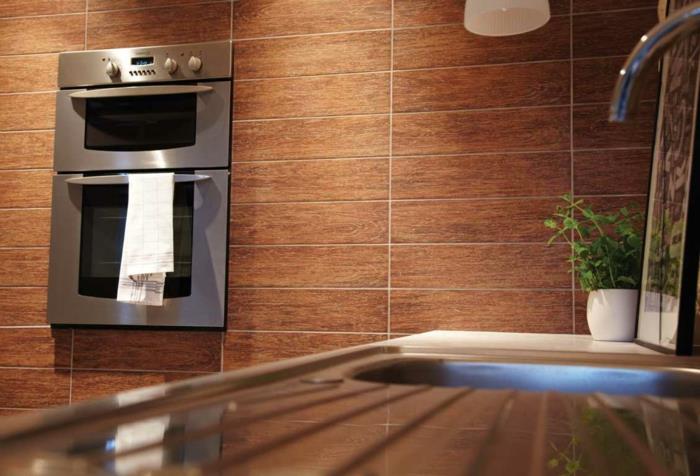 puiset seinäpaneelit keittiön seinänpäällysteinen keittiön suunnittelu