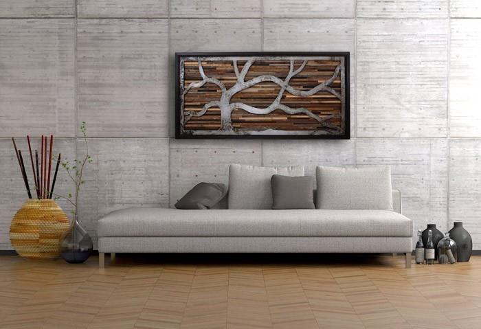 puutaide luova seinäsuunnittelu seinäkoristeideat puu deko2.jpeg