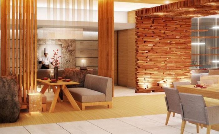 puutaide luova seinäsuunnittelu seinäkoristeideat puupaneelit moderni huonejakaja