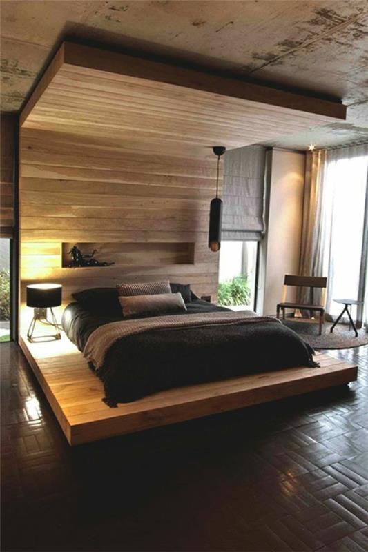 puinen taso sänky feng shui makuuhuone perustettu