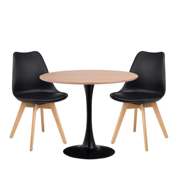 puhdistus puinen pöytä tyylikäs muotoilu