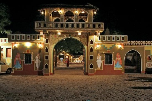 Nászút helyek Jaipur - Chokhi Dhani