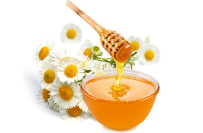 hunaja päässä terve hunaja potti hunaja lusikka kulta arvo lusikka kenttä kukkia