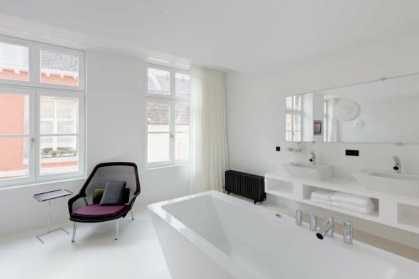 hotelli zenden arkkitehtuuri ainutlaatuinen kylpyhuone kylpyamme