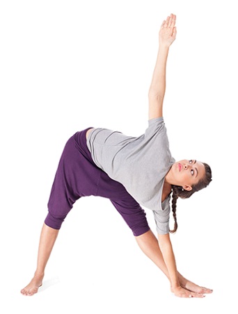 Anusara Yoga Asanas-Trikonasana