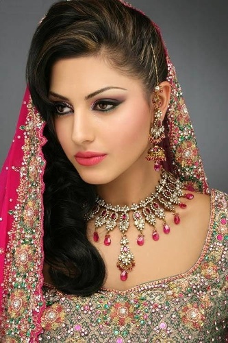 arabisk brude makeup