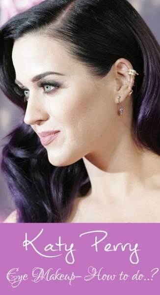 Katy Perry szem smink - hogyan kell csinálni