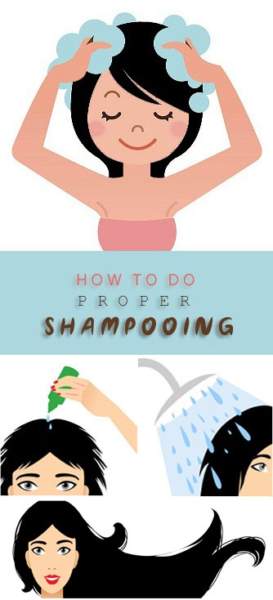Sådan gør du korrekt shampooing