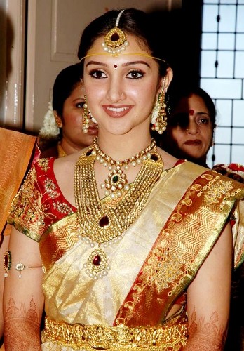 telugu brude makeup