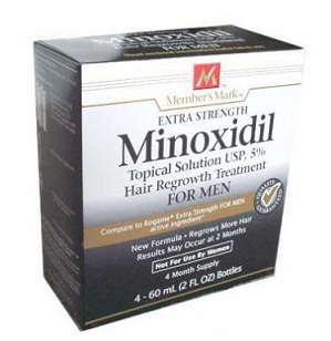 Minoxidil til langt hår