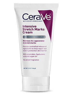 Szabaduljon meg a striáktól a Cerave Intenzív Stretch Mark Cream segítségével