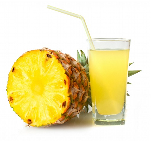 Ananasjuice til rynker under øjet