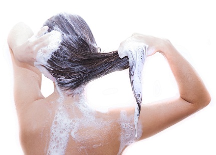 Shampoo sjældnere til skinnende hår