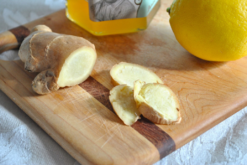 Ingefær-citron kombinationen