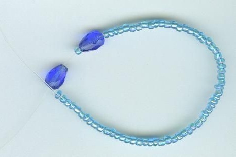 Perle armbånd med elastik