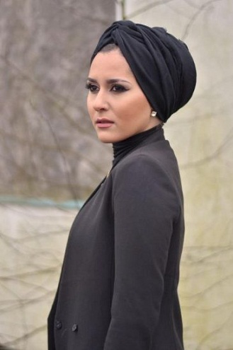Diamond Face Hijab -stilarter
