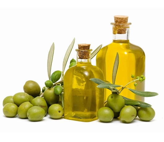 Olivenolie for at reducere rynker i nakken