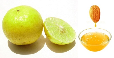 Citron og mandel til hår