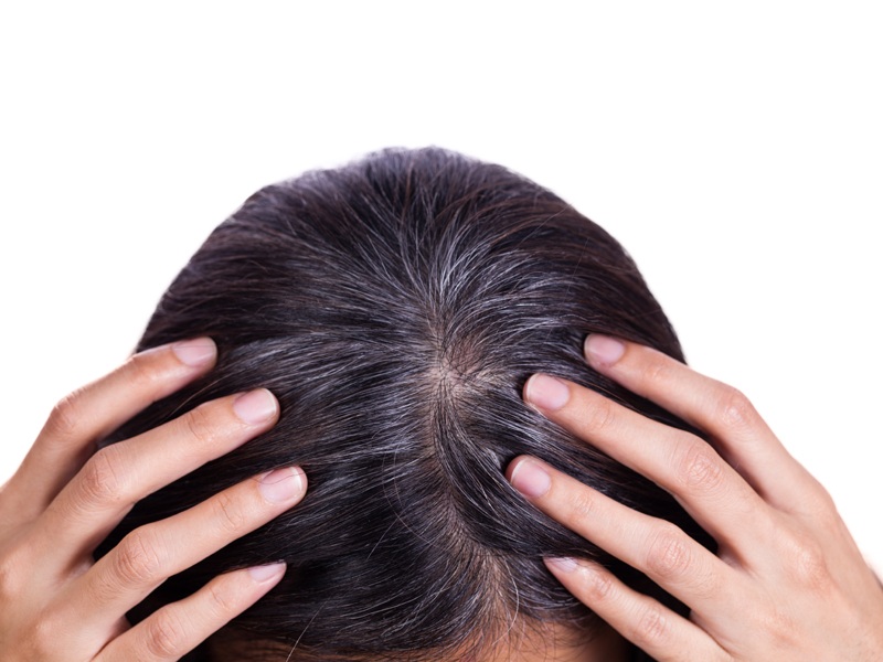 Sådan forhindres for tidlig gråning af hår